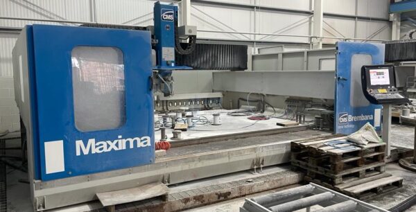 CMS MAXIMA 34 MB CNC Glass Work Center 2