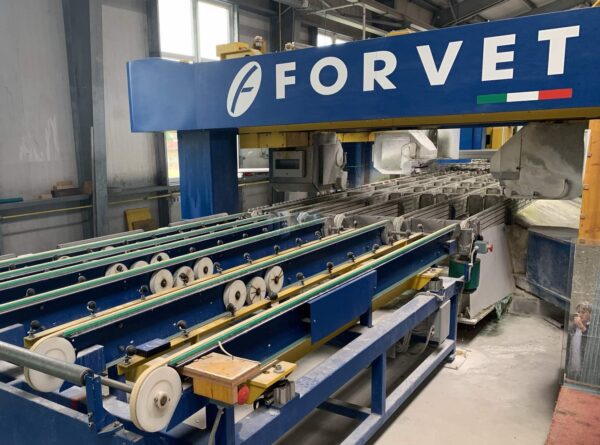FORVET + TRIULZI CNC Glass Grinding, Drilling, & Milling line 2