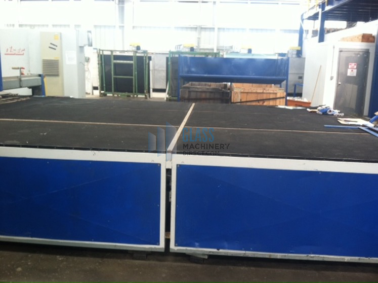 Lisec Glass Cutting Table 96" X 130" SOLD Glass Machinery Direct