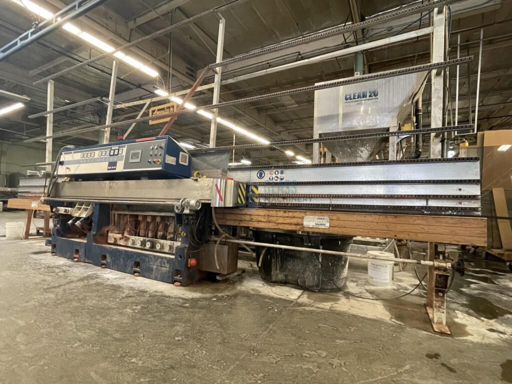 Edgin Machine Bovone 1045 Edging Machine SOLD - Glass Machinery Direct